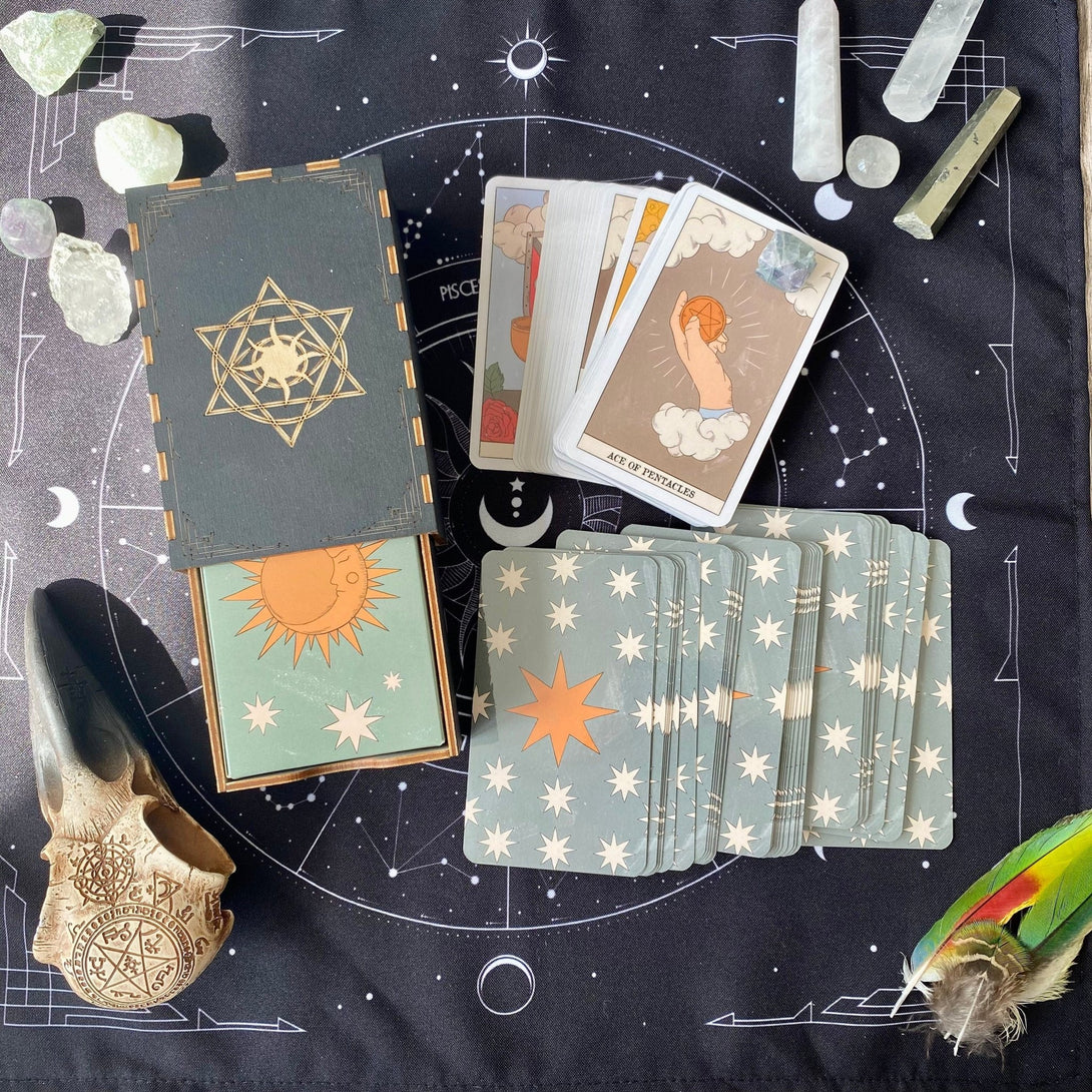 Moon Magic Tarot Deck - Dark Forest Tarot Cards