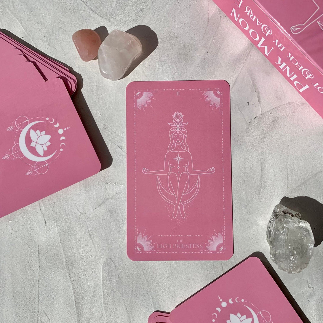 Pink Moon Tarot Deck - Dark Forest Tarot Cards
