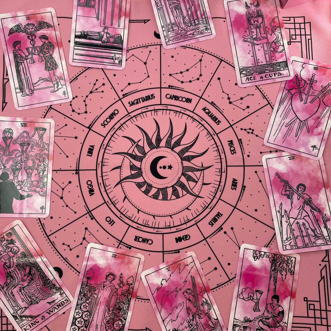 Tarot Cloth for Spread - Dark Forest Tarot Cards