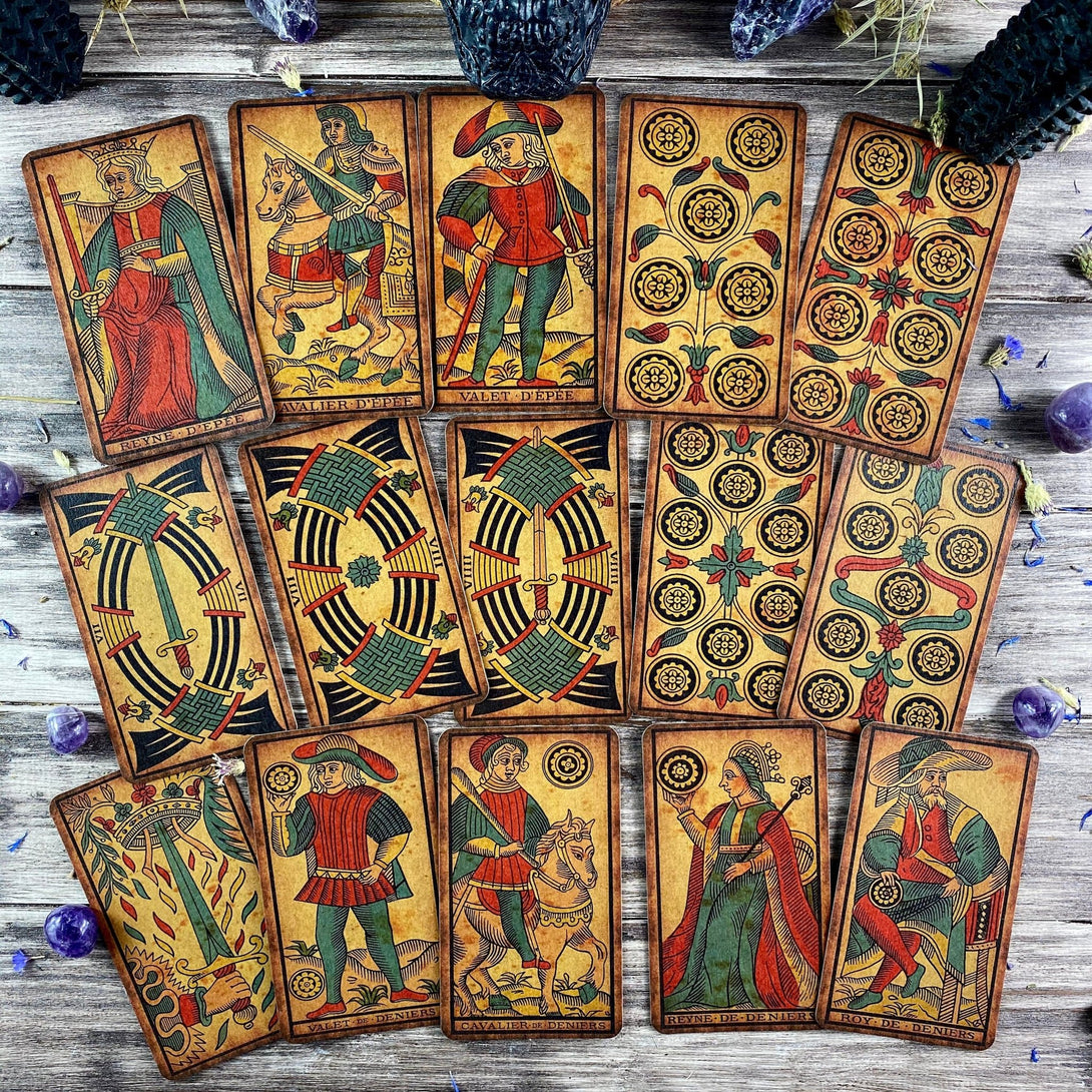Tarot de Marseille Vintage - Dark Forest Tarot Cards
