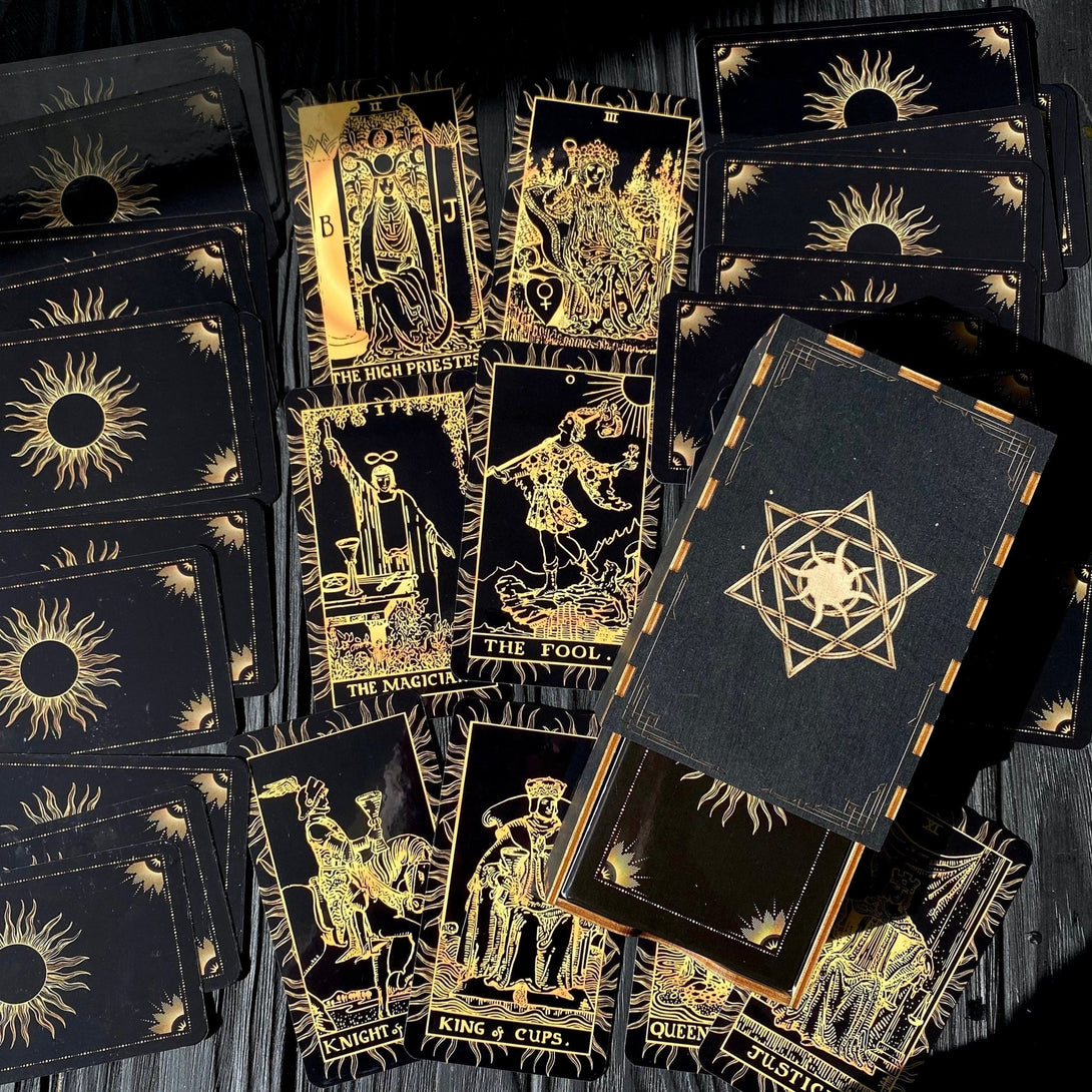 The Sun Tarot Deck - Dark Forest Tarot Cards